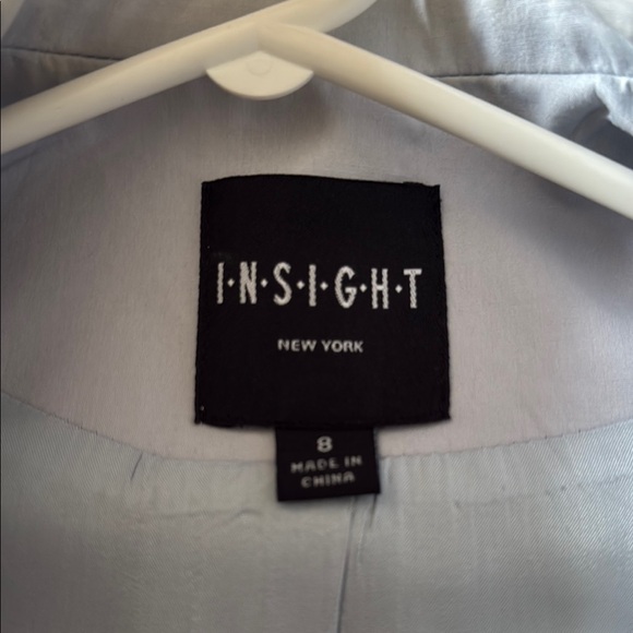 Women's Gray Suit Short Set - Picture 3 of 6